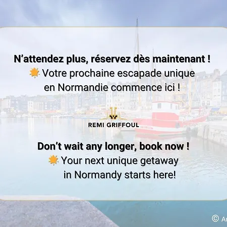 Apartment Le Carre - On The Port Of - Incredible View 2 P Honfleur